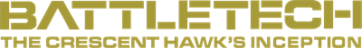 BattleTech: The Crescent Hawk's Inception logo for Atari ST